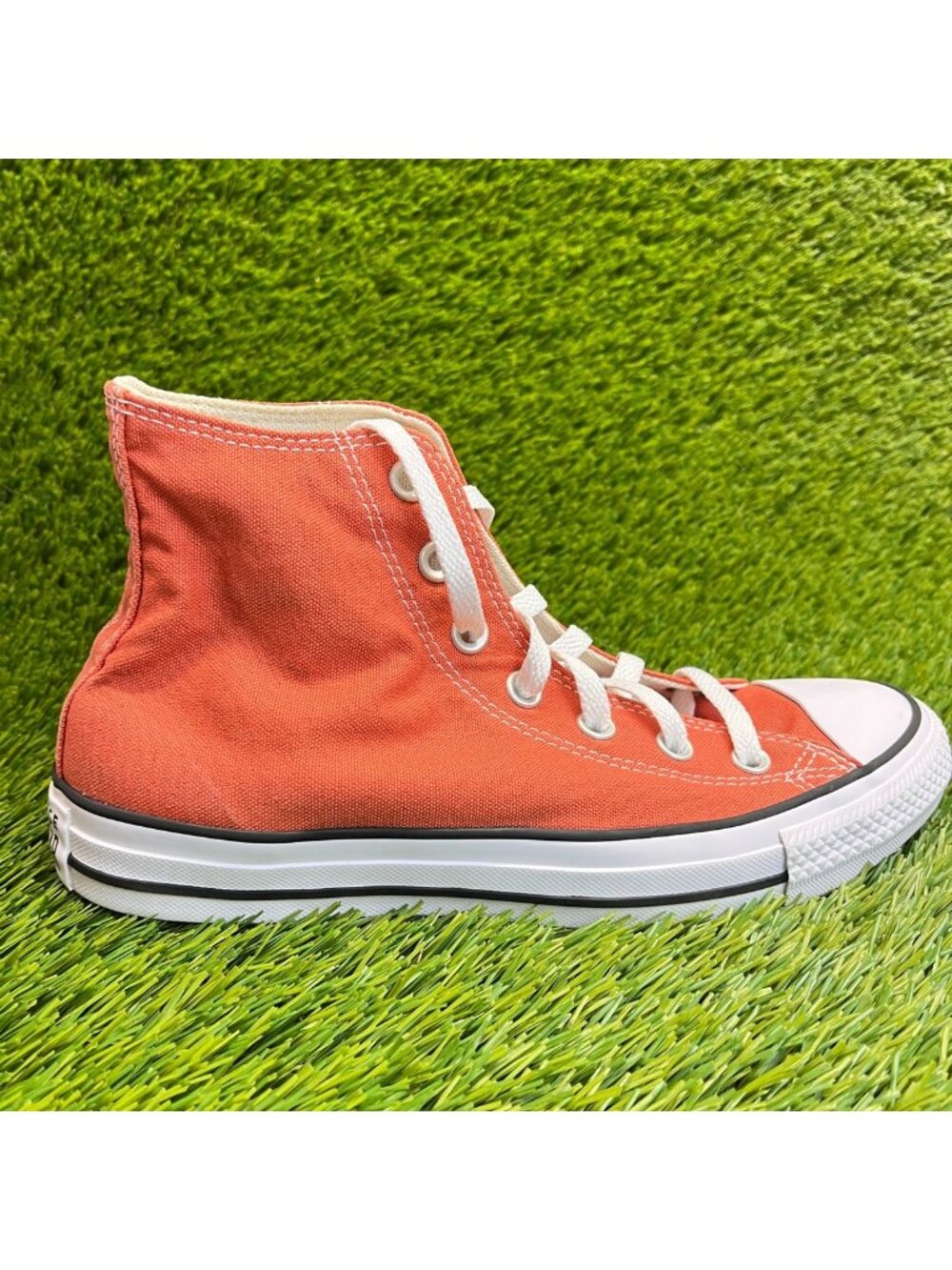 Converse Chuck Taylor All Star High Womens Size 8 Fire Opal Shoes Sneakers